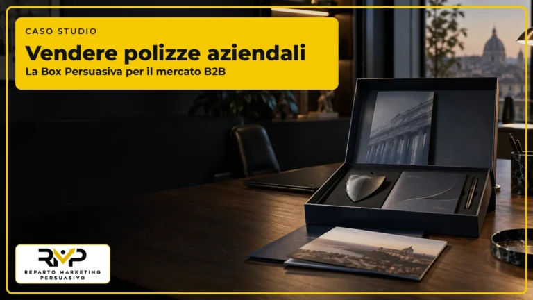Caso studio RMP sulla vendita di polizze aziendali attraverso una Box Persuasiva